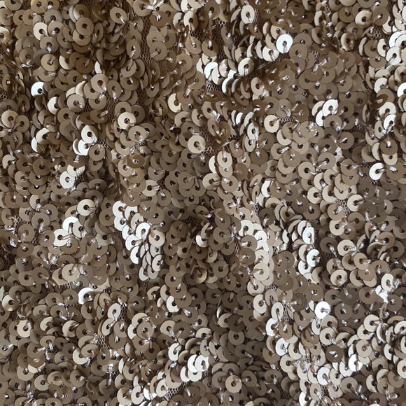 NWOT CHICO’S Travelers Collection Gold Sequin Jacket-Sold out online! - Picture 10 of 14